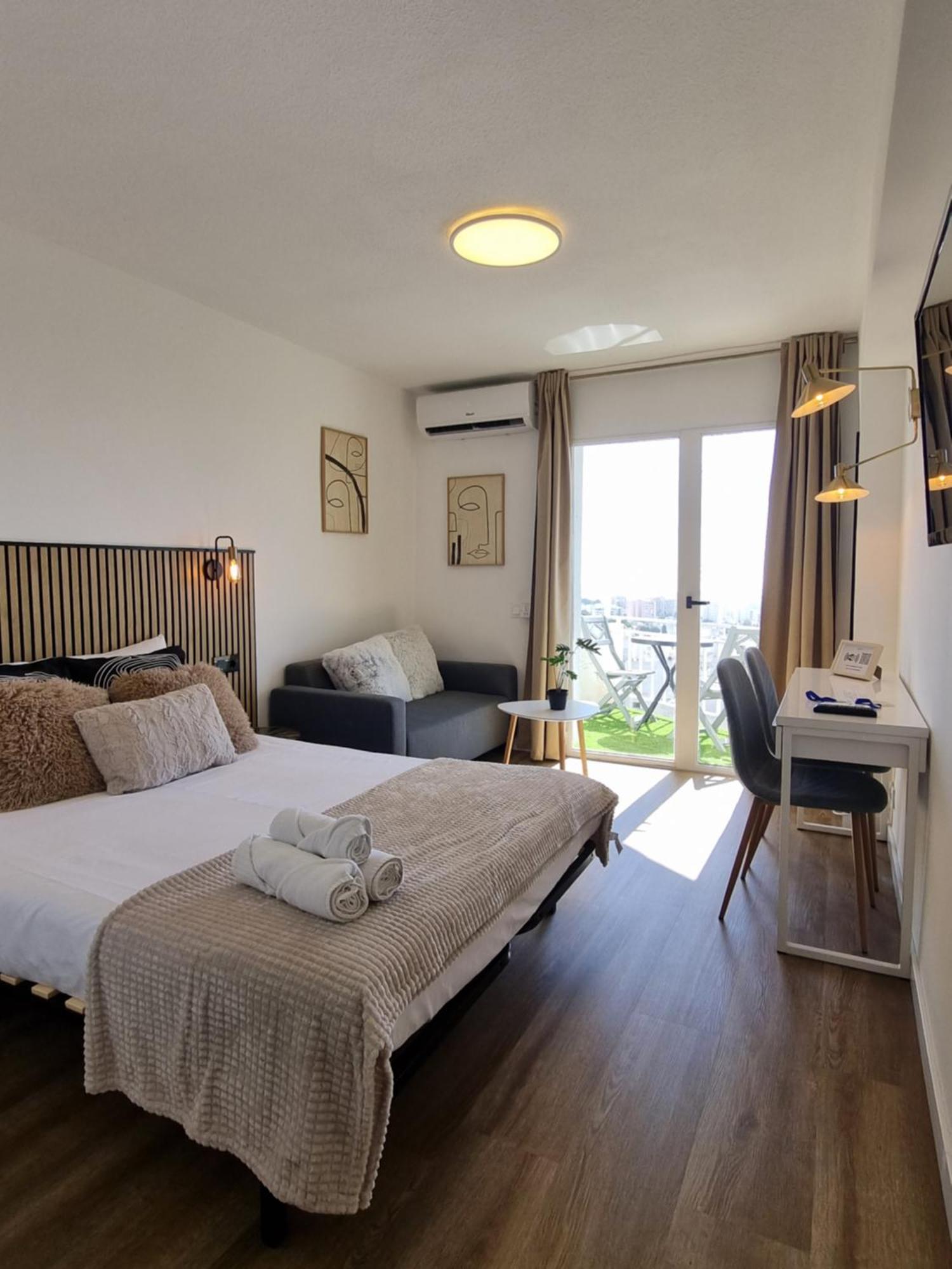 Acuario Moderno Estudio Vistas Al Mar Apartamento